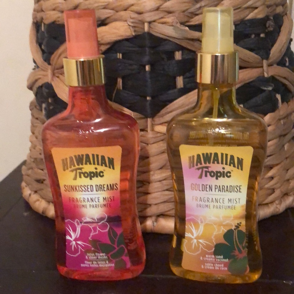 New 2 Hawaiian Tropic fragrance mists